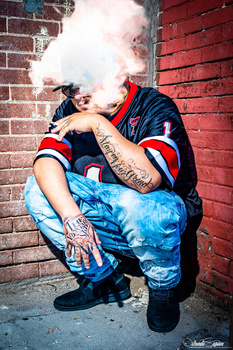 Image "Male Rapper from the 915" by Orlando Sapien