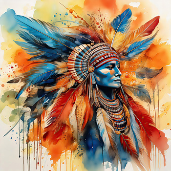 Image "spiritual chief ..." by judy foote-belleci