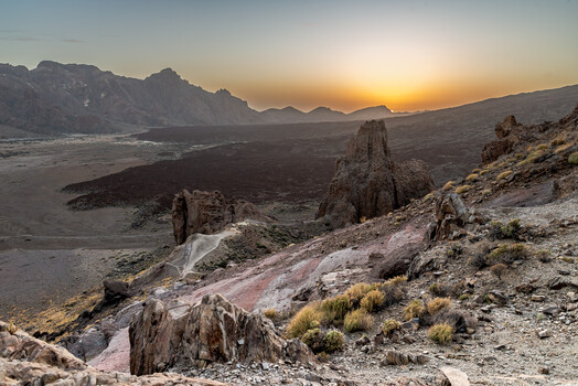 Image "Sunset in Teide Park" by Marcin Bochenek