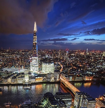 Image "Blue Hour London" by Edward Wallace