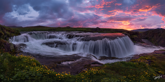 Image "Reykjafoss" by Dean McLeod