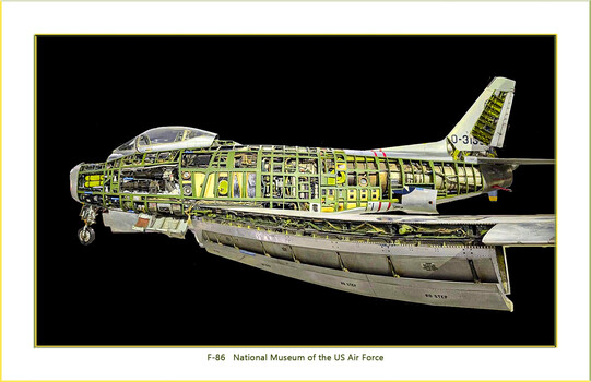 Image "F-86 Cutaway" by allen buford
