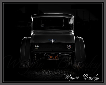 Image "B&W Hotrod" by Wayne Brumley