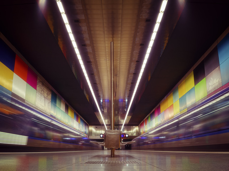 Metro Station 3 by Patrice Michellon