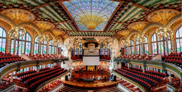 Image "The Surprising Creativity of Barcelona's Palau de Musica Calatala" by Dennis Jones