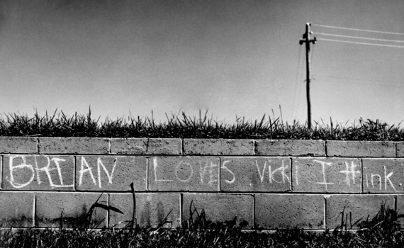 Image "Brian Loves Vicki I think" by Ted Richards
