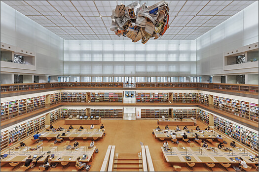 Image "The State Library Unter den Linden in Berlin" by Herbert A. Franke