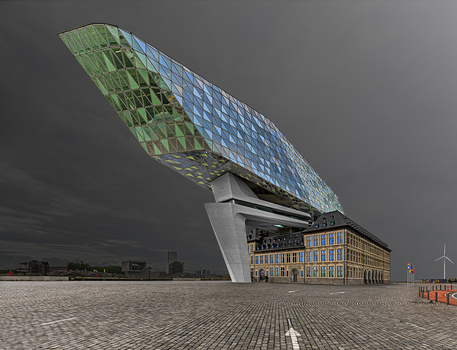 Image "Port House Antwerp" by Herbert A. Franke