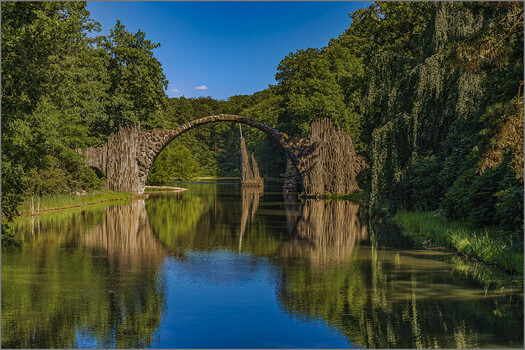 Image "Rakotz Bridge" by Herbert A. Franke