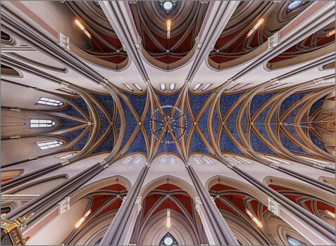 Image "Market Church in Wiesbaden" by Herbert A. Franke