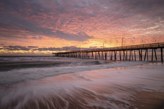 Image "Sunrise at the pier" by Steve M