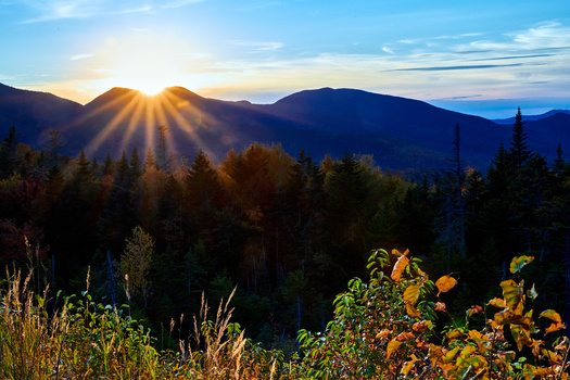 Image "Sunset Kancamagus Scenic Highway" by Frank Ginn