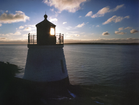 Image "Ocean Cliff Lighthouse" by Alex Campanella