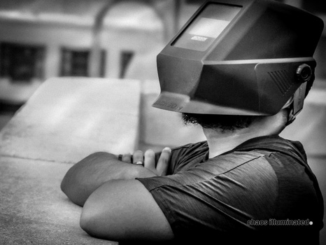 Image "The Welder and The Eclipse" by Chaos Illuminated