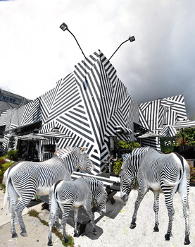 Image "Lunch at the Zebra Cafe" by Stephen Majsak