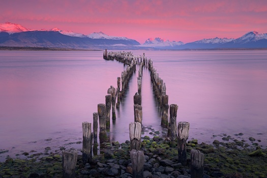 Image "Old Pier Dawn" by Juergen M Zeidler