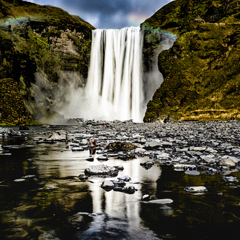 Image "Skogafoss" by Christopher B. Merritt