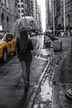 Image "A Rainy day at Wall Street" by Harlan cone