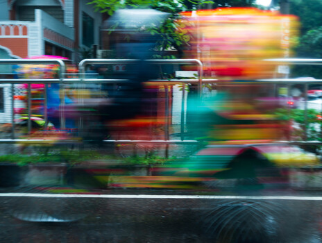 Image "The Monsoon Rikshaw." by Md. Arifuzzaman