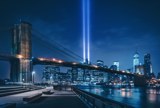 Image "911 Tribute in Light" by Alex Hill