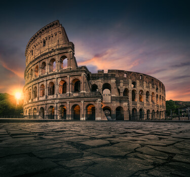 Image "Sunset Roma" by Alex Hill
