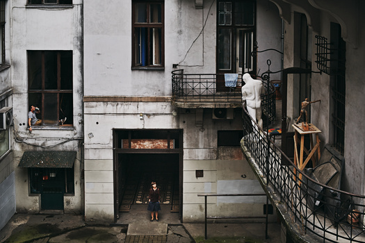 Image "Old yard" by Paweł Wewiórski