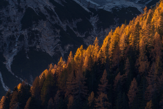 First Light over Braies by Ivo Matějů