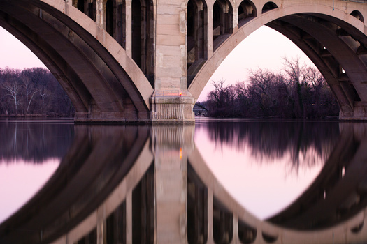 Image "Key Bridge Reflection" by Steve Jennings