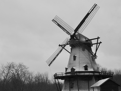 Image "Windmill in Winter" by Chris Parker