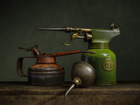 Image "Vintage Oil Cans" by Ed Phillips