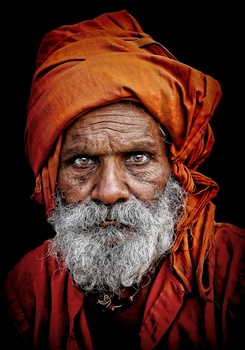 Image "man in saffron" by saw sengee