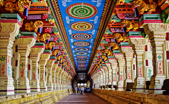 Image "Rameshwaram Mahadeva Temple" by saw sengee