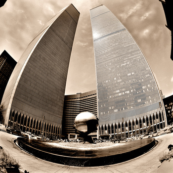 Image "Twin Towers, 2000." by Mikhail Feldman