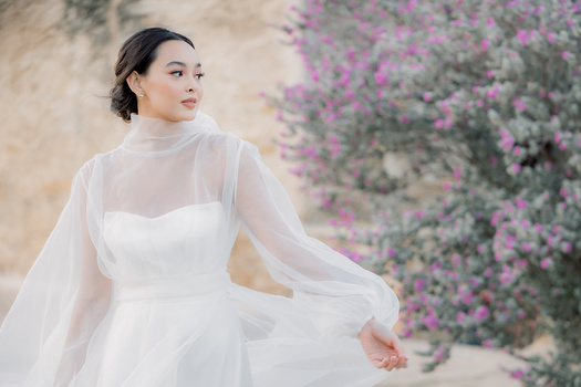 Image "Bride in Lavender" by Abbie Guthier