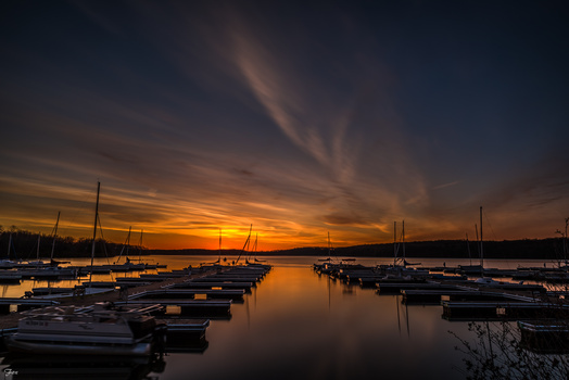 Image "Sunrise Over Lake Nockamixon" by Kevin Fox