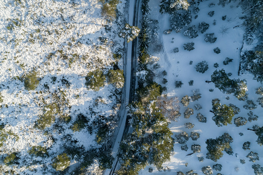 View Between Snow & Ice by Bill Peppas