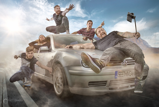 Image "Car Madness" by Derek Johnston