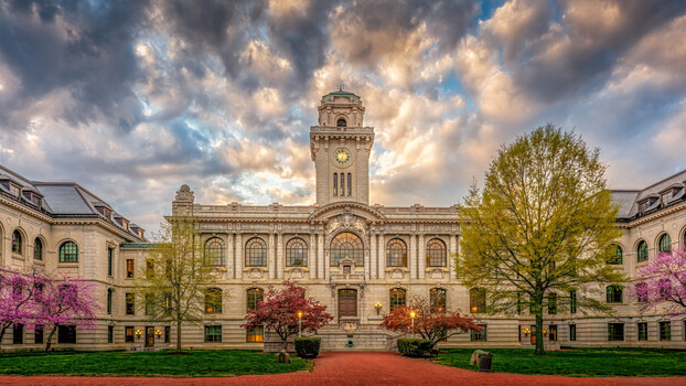 Image "Mahan Hall, US Naval Academy " by Bob Peterson
