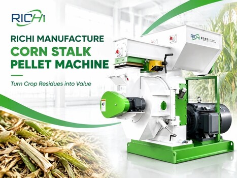 Image "corn stalk pellet machine" by Richi Manufacture