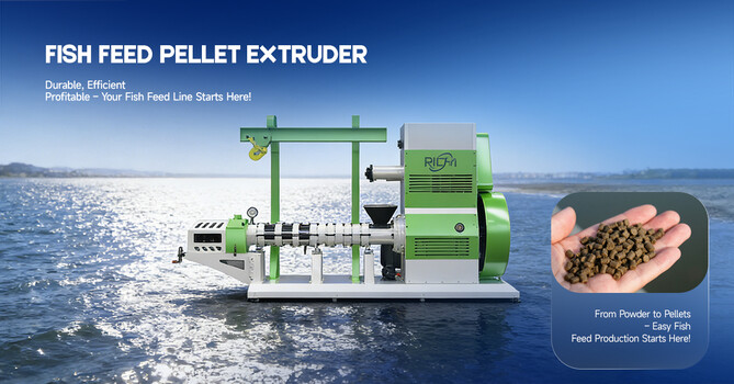 Image "Single Screw Extruder Machine" by RICHI Pellet Mill