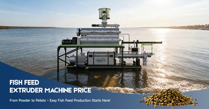 Image "Twin Screw Fish Feed Extruder" by RICHI Pellet Mill