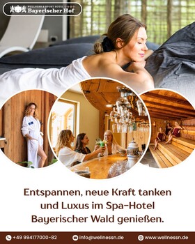 Image "Entspannen, neue Kraft tanken und Luxus im Spa-Hotel Bayerischer Wald genießen." by Wellnessn Hotel