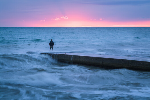 Image "Solitude at the Edge" by Siarhei Alkhovik