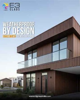 Image "Exterior Clads Supplier & Manufacturers in India | Durable Facade Solutions" by E3 Acp