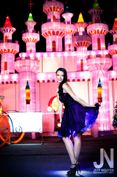 Image "Kim at Global Winter Wonderland" by Jeff Nguyen