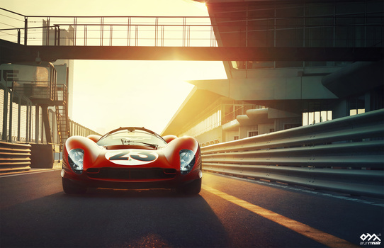 Image "Ferrari 330 P4 Norwood" by Arun M Nair