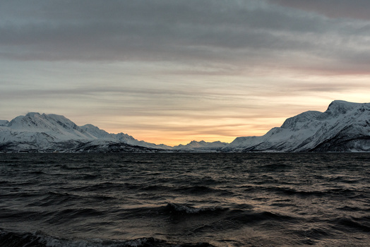 Image "The range over Lyngen" by Trushar Patel
