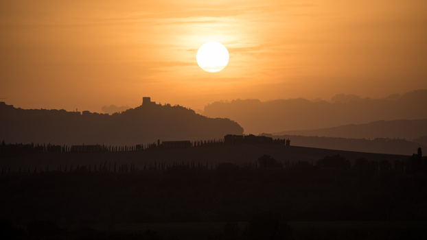 Image "Sunset in Tuscany" by stephane speich