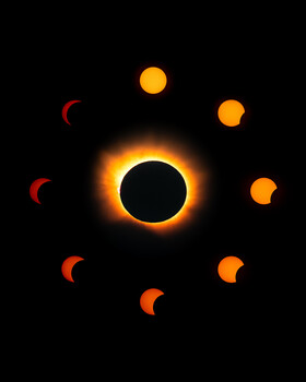 Image "Totality At Sea" by Mathew Browne