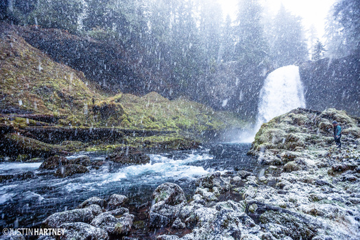 Image "Snowy Sahalie" by Justin Hartney